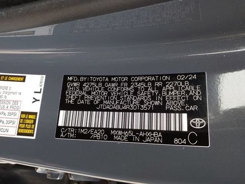 Used 2024 Toyota Prius Limited w/ Limited Premium Package AWD/4WD image 25