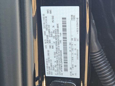 New 2025 Ford F150 Platinum w/ Equipment Group 702A High image 18