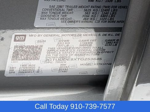 Used 2026 GMC Sierra 1500 SLT w/ SLT Premium Plus Package AWD/4WD image 42