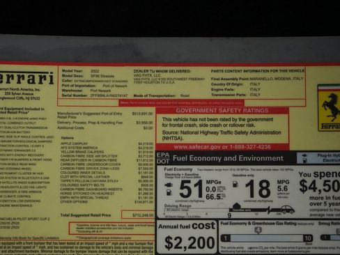 Used 2022 Ferrari SF90 Stradale image 38