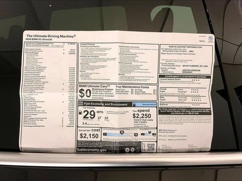New 2026 BMW X3 xDrive30i w/ Premium Package AWD/4WD image 12