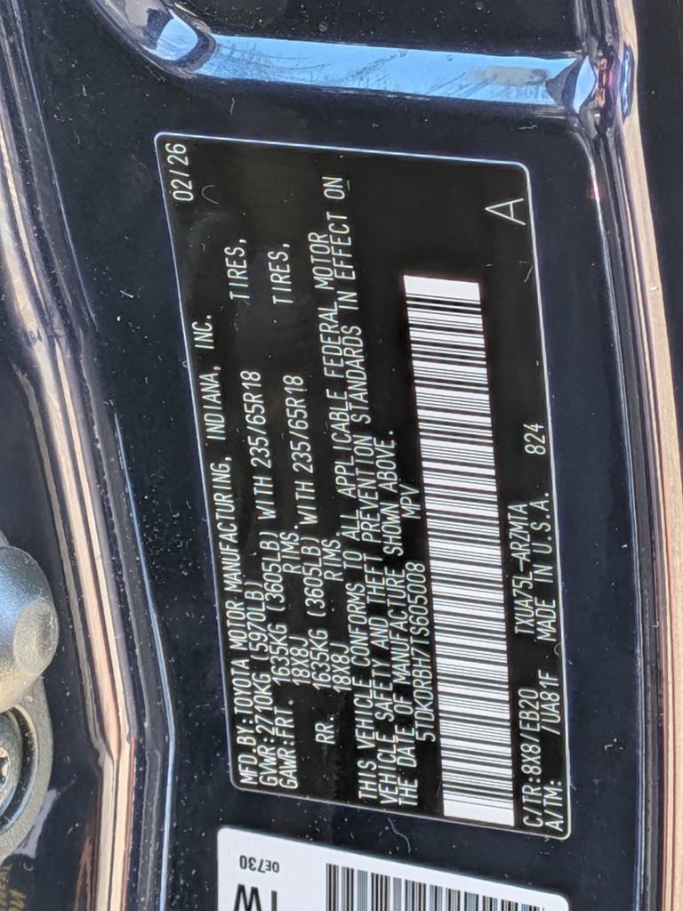 Used 2026 Toyota Highlander XLE AWD/4WD image 43