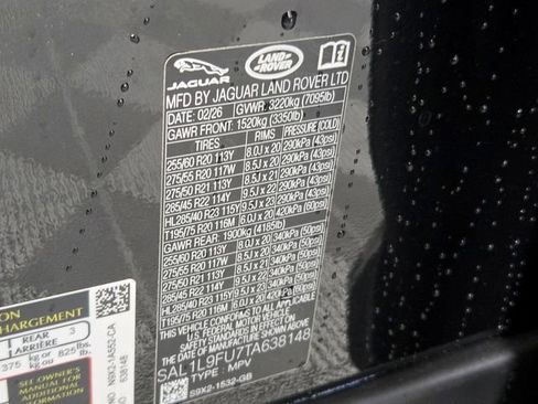 New 2026 Land Rover Range Rover Sport Dynamic SE AWD/4WD image 22