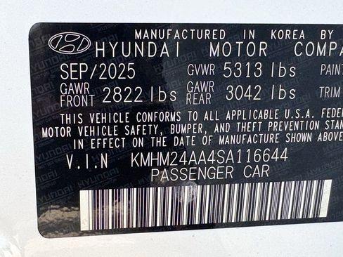 New 2025 Hyundai Ioniq 6 SE image 26