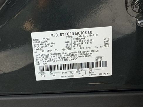 Used 2023 Ford Explorer Timberline w/ Timberline Technology Package AWD/4WD image 25