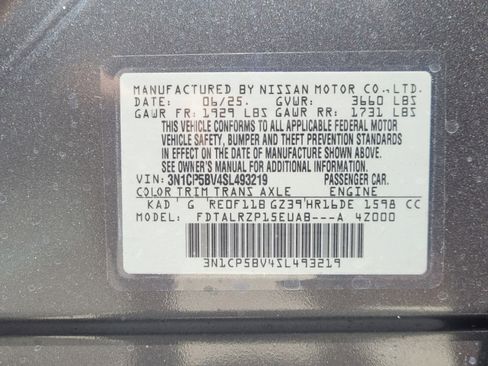 New 2025 Nissan Kicks Play S image 7