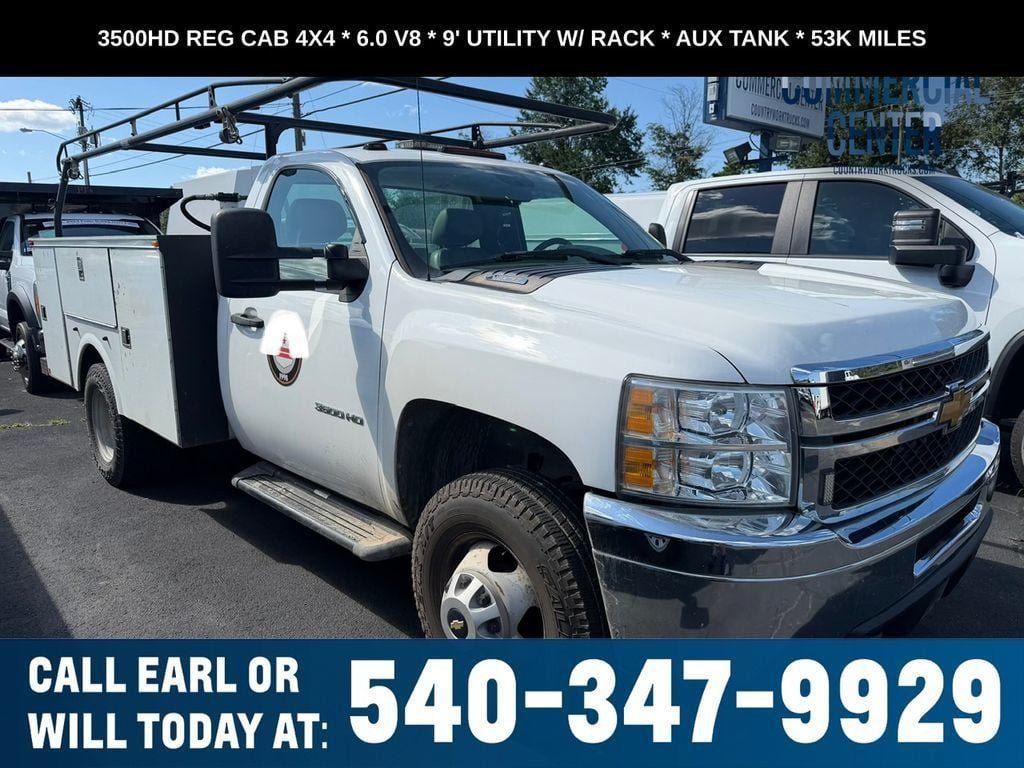 Used 2012 Chevrolet Silverado 3500 W/T AWD/4WD image 1