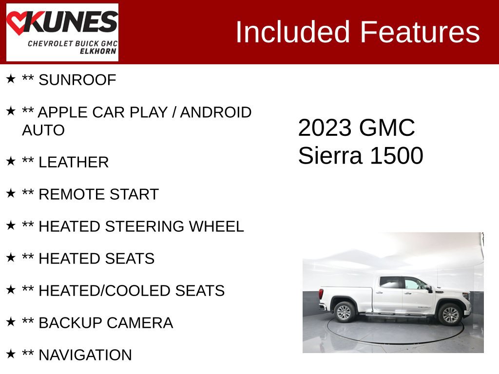 Used 2023 GMC Sierra 1500 Denali AWD/4WD image 2