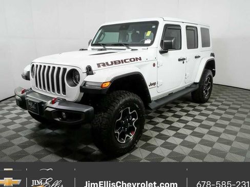 Used 2023 Jeep Wrangler Unlimited Rubicon w/ LED Lighting Group image 1