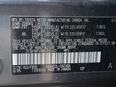 Used 2021 Toyota RAV4 LE FWD image 36