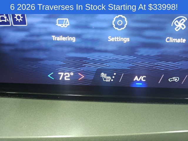 Used 2026 Chevrolet Traverse LT w/ Driver Confidence Package FWD image 9