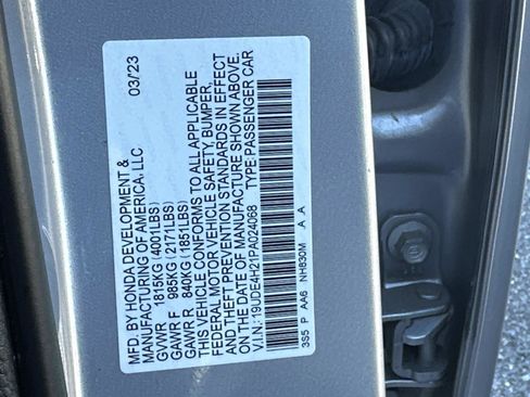 Certified 2023 Acura Integra 4DR SDN CVT image 31