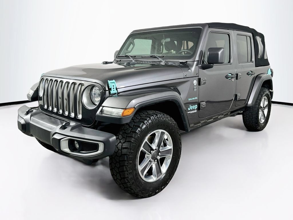 Used 2020 Jeep Wrangler Unlimited Sahara w/ Safety Group AWD/4WD image 1