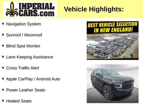 Used 2023 Chevrolet Tahoe Z71 w/ Luxury Package AWD/4WD image 3
