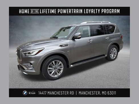 Used 2019 INFINITI QX80 Luxe w/ Proassist Package image 1