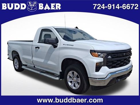 Used 2025 Chevrolet Silverado 1500 W/T RWD image 1