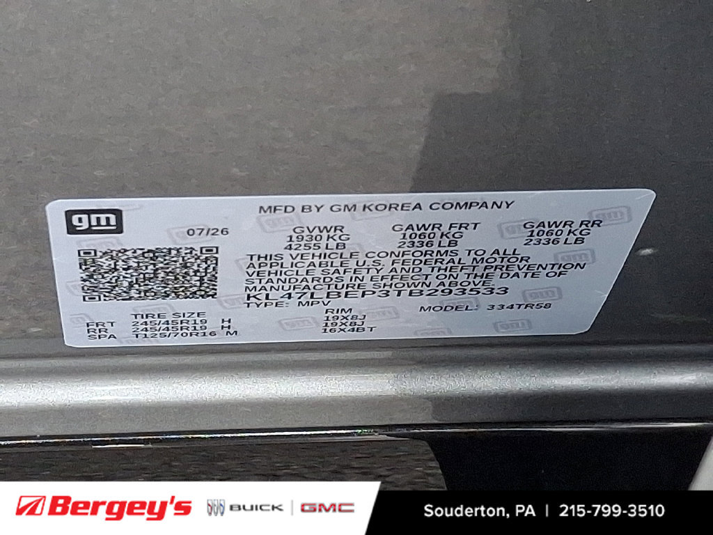 New 2026 Buick Envista Sport Touring w/ Convenience I Package FWD image 20