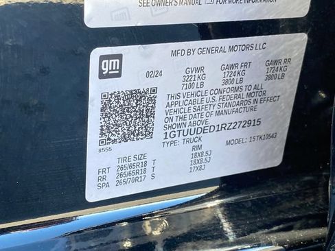 Certified 2024 GMC Sierra 1500 SLT AWD/4WD image 24