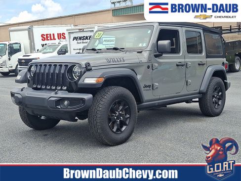 Used 2020 Jeep Wrangler Unlimited Sport AWD/4WD image 1