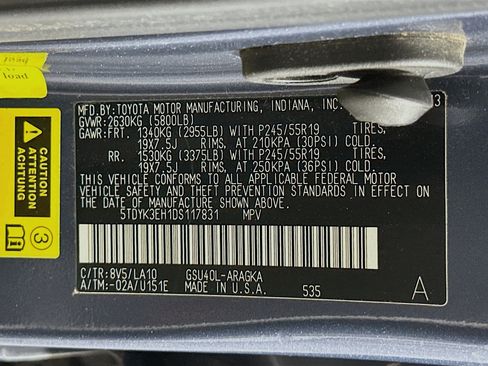 Used 2013 Toyota Highlander Limited FWD image 12