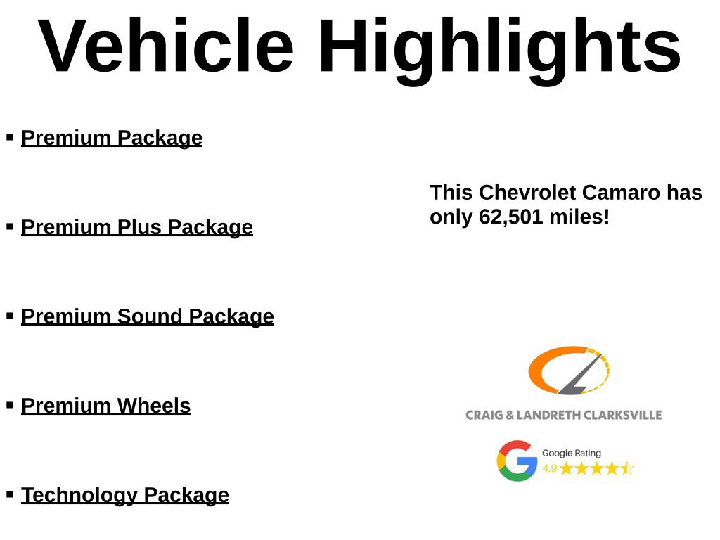 Used 2013 Chevrolet Camaro SS RWD image 5