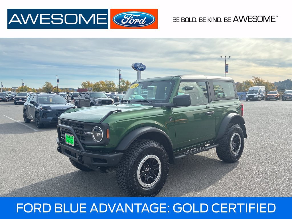 Certified 2022 Ford Bronco 2-Door w/ Sasquatch Package AWD/4WD 360° Tour