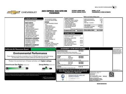 Used 2023 Chevrolet Express 3500 LS RWD image 2