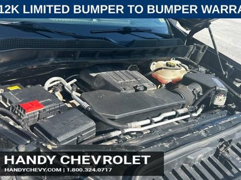 Certified 2021 Chevrolet Silverado 1500 Custom w/ LPO, Dark Essentials Package AWD/4WD image 50