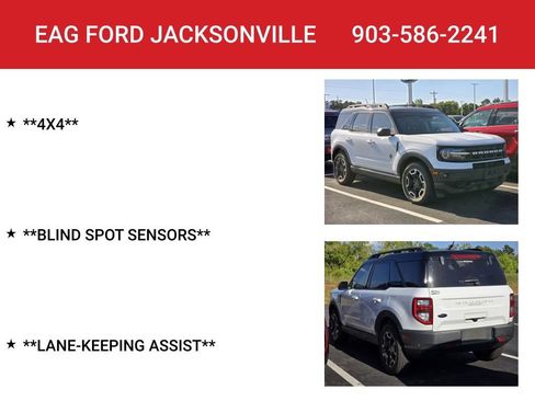 Used 2022 Ford Bronco Sport Outer Banks w/ Tech Package AWD/4WD image 8