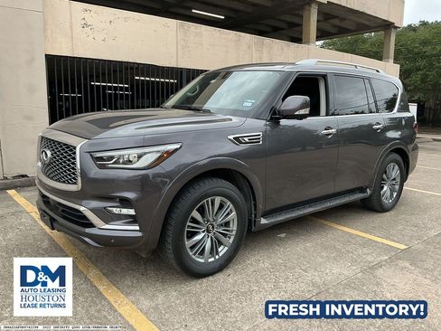 Used 2022 INFINITI QX80 Luxe w/ Cargo Package RWD image 2