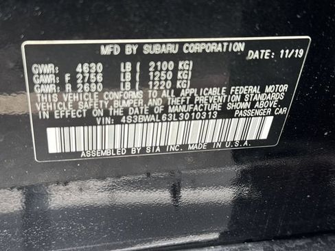 Used 2020 Subaru Legacy Limited AWD/4WD image 28