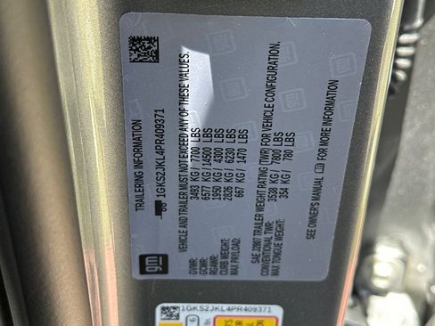 Certified 2023 GMC Yukon XL Denali w/ Max Trailering Package AWD/4WD image 43