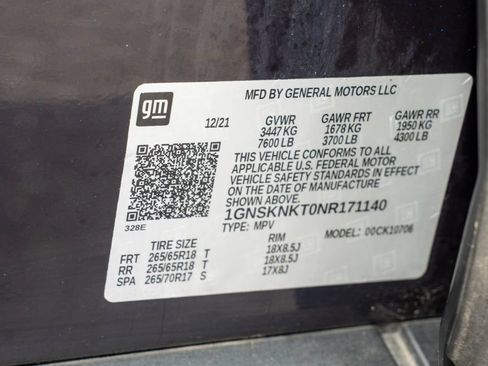 Used 2022 Chevrolet Tahoe LT AWD/4WD image 29