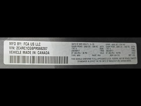 Used 2023 Chrysler Voyager LX FWD image 57
