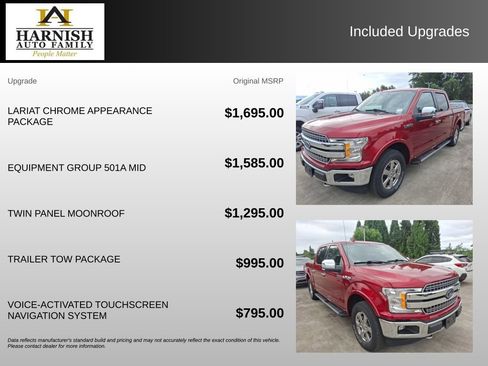 Used 2018 Ford F150 Lariat AWD/4WD image 4