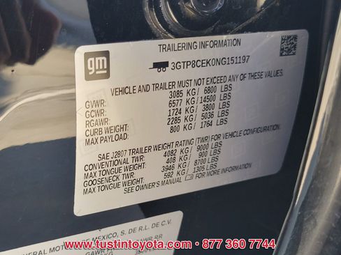 Used 2022 GMC Sierra 1500 Elevation w/ LPO, Elevation Black Package RWD image 16