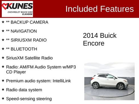 Used 2014 Buick Encore AWD image 2