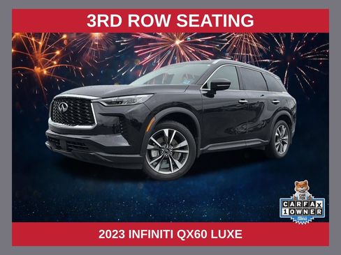 Used 2023 INFINITI QX60 Luxe w/ Cargo Package FWD image 1