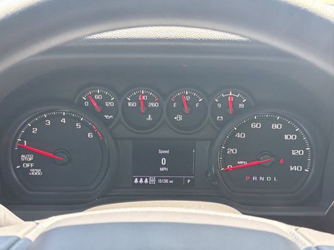 Used 2025 Chevrolet Silverado 1500 Custom Trail Boss w/ Turbomax Blackout Package AWD/4WD image 21