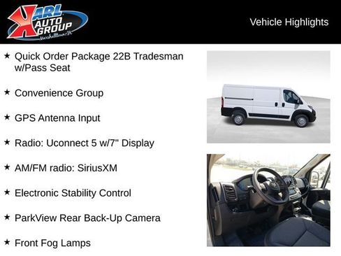 New 2025 RAM ProMaster 1500 w/ Convenience Group image 2
