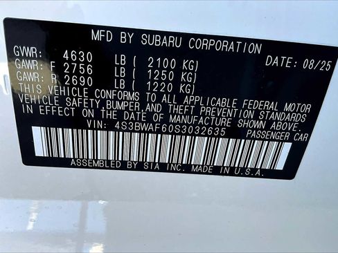 New 2025 Subaru Legacy Premium image 19