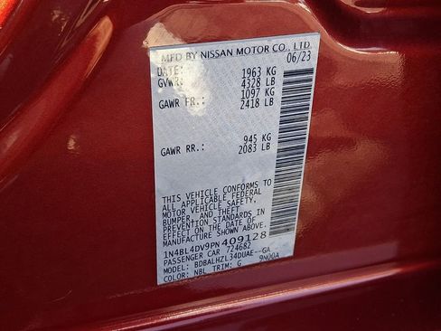 Certified 2023 Nissan Altima 2.5 SV w/ SV Premium Package image 26