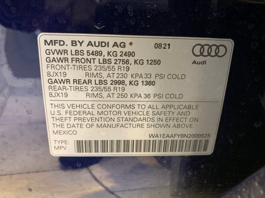 Used 2022 Audi Q5 2.0T Premium Plus w/ Premium Plus Package AWD/4WD image 55