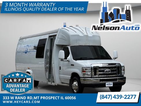 Used 2016 Ford E-450 and Econoline 450 Super Duty w/ Shuttle Bus Prep Package image 1
