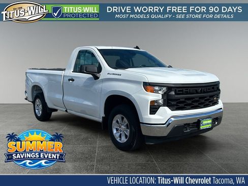 Used 2025 Chevrolet Silverado 1500 W/T RWD image 1
