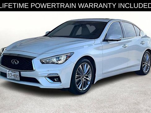 Certified 2023 INFINITI Q50 Luxe w/ Cargo Package image 10