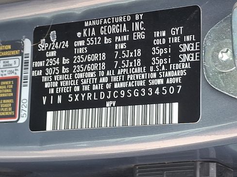 Certified 2025 Kia Sorento S w/ Panoramic Sunroof Package AWD/4WD image 29