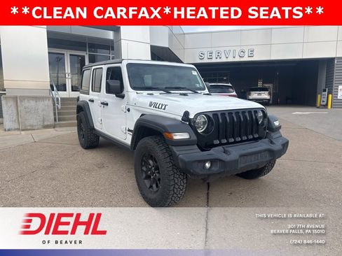 Used 2020 Jeep Wrangler Unlimited Sport image 1