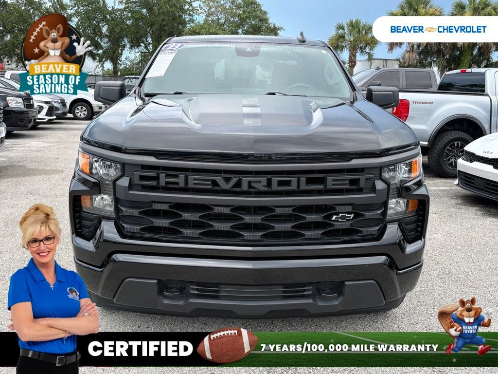 Used 2023 Chevrolet Silverado 1500 Custom w/ Rally Edition RWD image 3