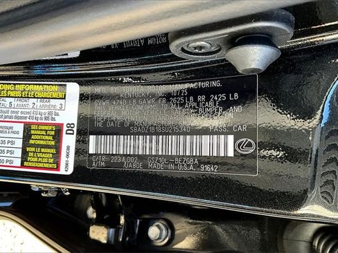 New 2025 Lexus ES 350 w/ Premium Package image 13